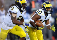 Martavious Odoms (9) and Jeremy Gallon (10)