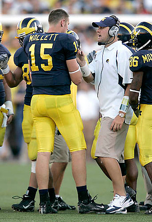Ryan Mallett, Chad Henne, and Mario Manningham