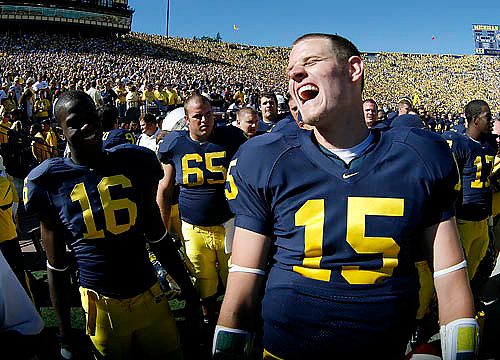 Ryan Mallett, Adrian Arrington, Justin Boren, and Toney Clemons