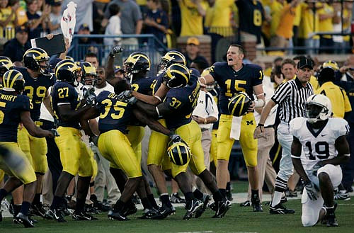 Jamar Adams, Ryan Mallett, Doug Dutch Jr., Charles Stewart, Brandon Harrison, Chris Graham, and Will Heininger