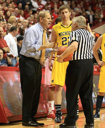 John Beilein and Evan Smotrycz (23)
