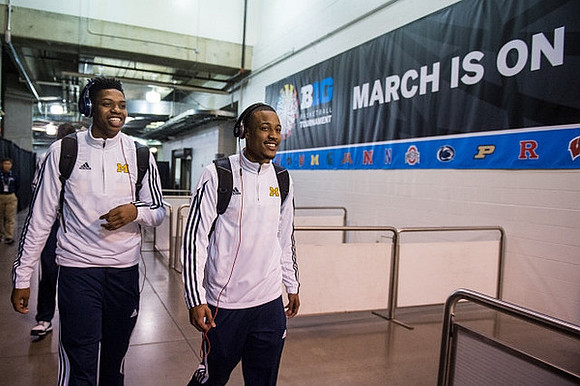 Kameron Chatman (3) and Muhammad-Ali Abdur-Rahkman (12)