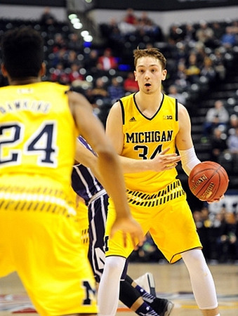 Aubrey Dawkins (24) and Mark Donnal (34)