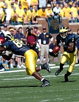 Tim Massaquoi (88) and Braylon Edwards (1)
