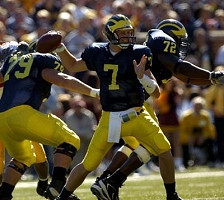 Chad Henne (7), Adam Stenavich (79), and Rueben Riley (72)