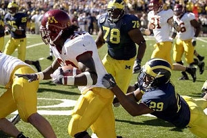 Leon Hall (29) and Gabe Watson (78)