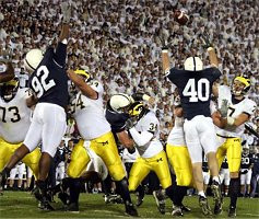 Chad Henne, Alex Mitchell, Mark Bihl, Will Paul, and Adam Kraus