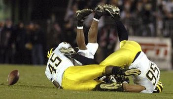 David Harris and LaMarr Woodley
