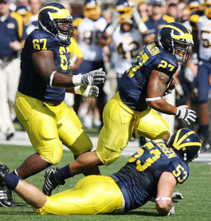 Terrance Taylor (67), Brandon Harrison (27), and Ryan Van Bergen (53)