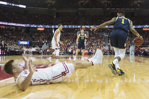Ignas Brazdeikis (13) and Charles Matthews (1)