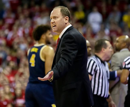 Wisconsin Head Coach Greg Gard