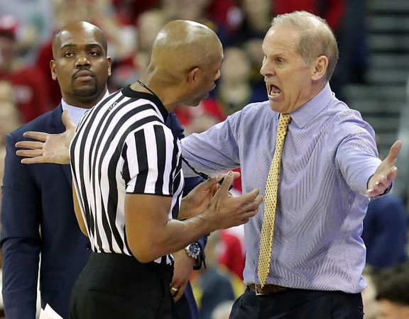 Deandre Haynes and John Beilein