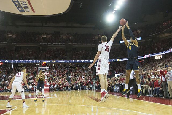 Charles Matthews (1) and Isaiah Livers (4)