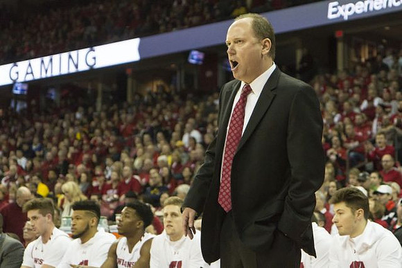 Wisconsin Head Coach Greg Gard