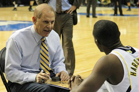 John Beilein and Tim Hardaway Jr. (10)