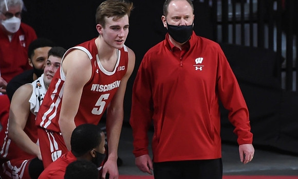 Wisconsin Head Coach Greg Gard