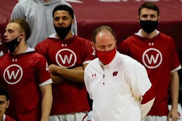 Wisconsin Head Coach Greg Gard