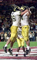 Shawn Thompson (84), Aaron Shea (36), and Marcus Knight (85)