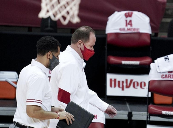 Wisconsin Head Coach Greg Gard
