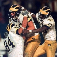 Shawn Thompson (84), Aaron Shea (36), and Marcus Knight (85)