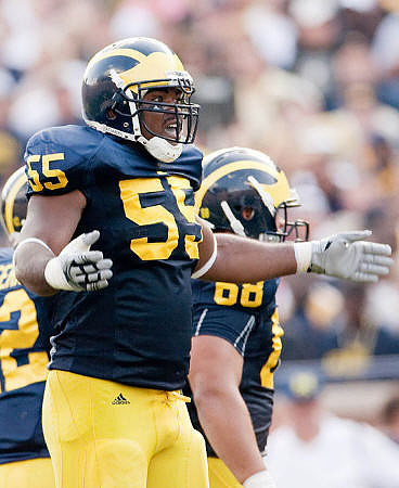 Brandon Graham (55) and Mike Martin (68)