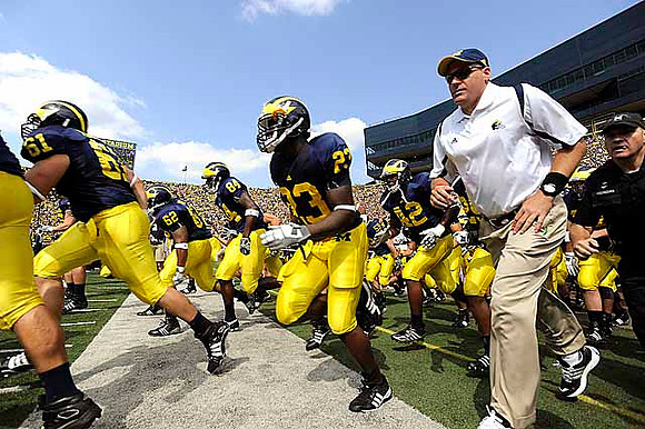 Rich Rodriguez and Michigan Team