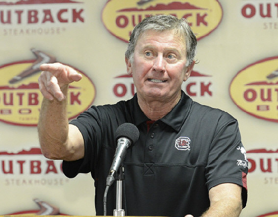 South Carolina Head Coach Steve Spurrier
