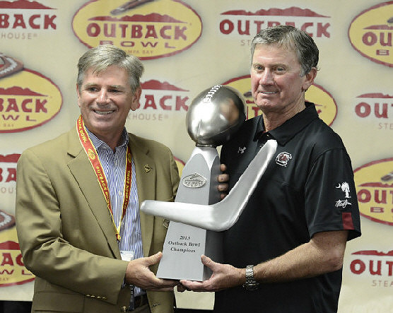 South Carolina Head Coach Steve Spurrier