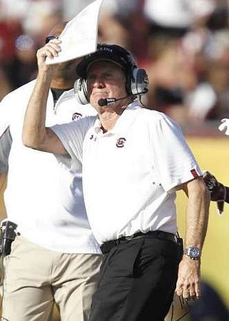 South Carolina Head Coach Steve Spurrier
