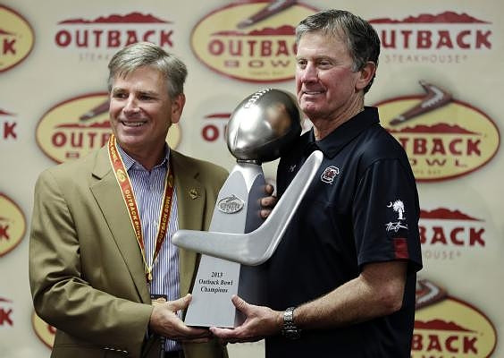South Carolina Head Coach Steve Spurrier