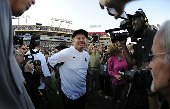 South Carolina Head Coach Steve Spurrier