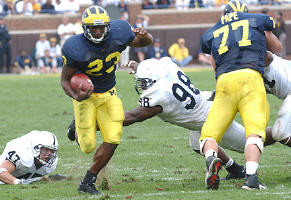 Chris Perry (23) and Tony Pape (77)