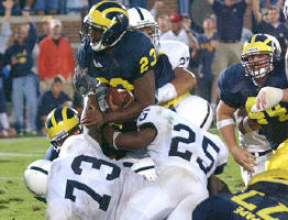 Chris Perry (23), Sean Sanderson (44), and Tony Pape (77)
