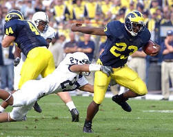 Chris Perry (23) and Sean Sanderson (44)