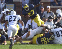 Chris Perry (23) and Deitan Dubuc (89)