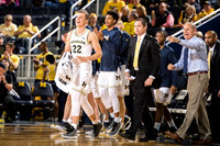 Duncan Robinson (22) and John Beilein