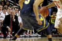 Wisconsin Head Coach Bo Ryan and Trey Burke (3)