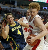 Mitch McGary (4) and Glenn Robinson III (1)