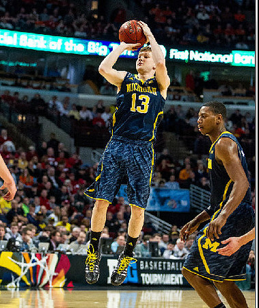 Matt Vogrich (13) and Glenn Robinson III (1)