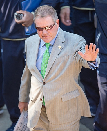 Notre Dame Coach Brian Kelly