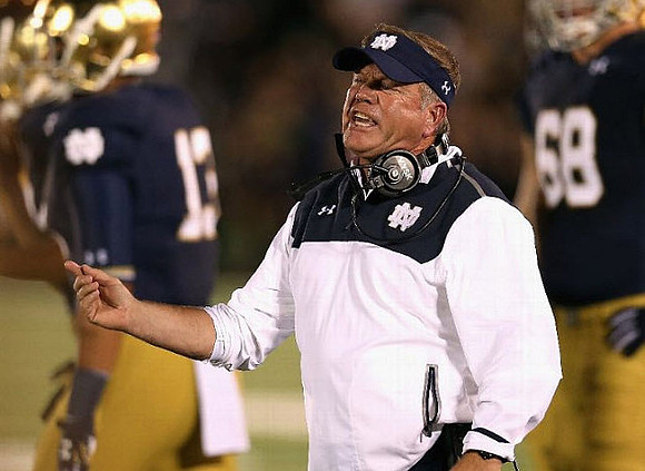 Notre Dame Coach Brian Kelly