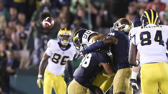 Jehu Chesson (86), Devin Gardner (98), and A.J. Williams (84)