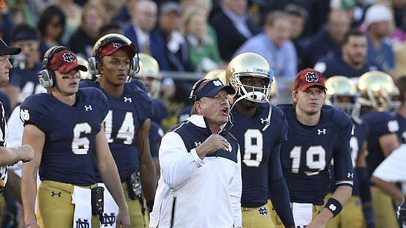Notre Dame Coach Brian Kelly