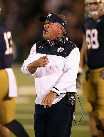 Notre Dame Coach Brian Kelly