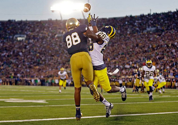 Jourdan Lewis (26) and Jarrod Wilson (22)