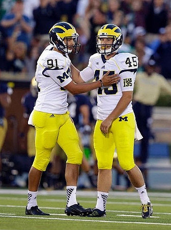 Kenny Allen (91) and Matt Wile (45)