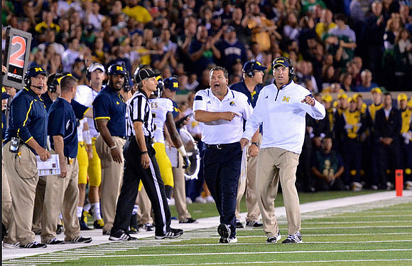 Brady Hoke and Doug Nussmeier