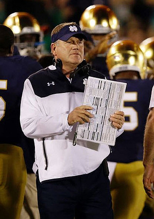 Notre Dame Coach Brian Kelly