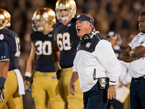 Notre Dame Coach Brian Kelly