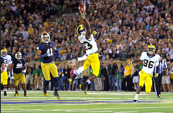 Dennis Norfleet (23) and Jehu Chesson (86)